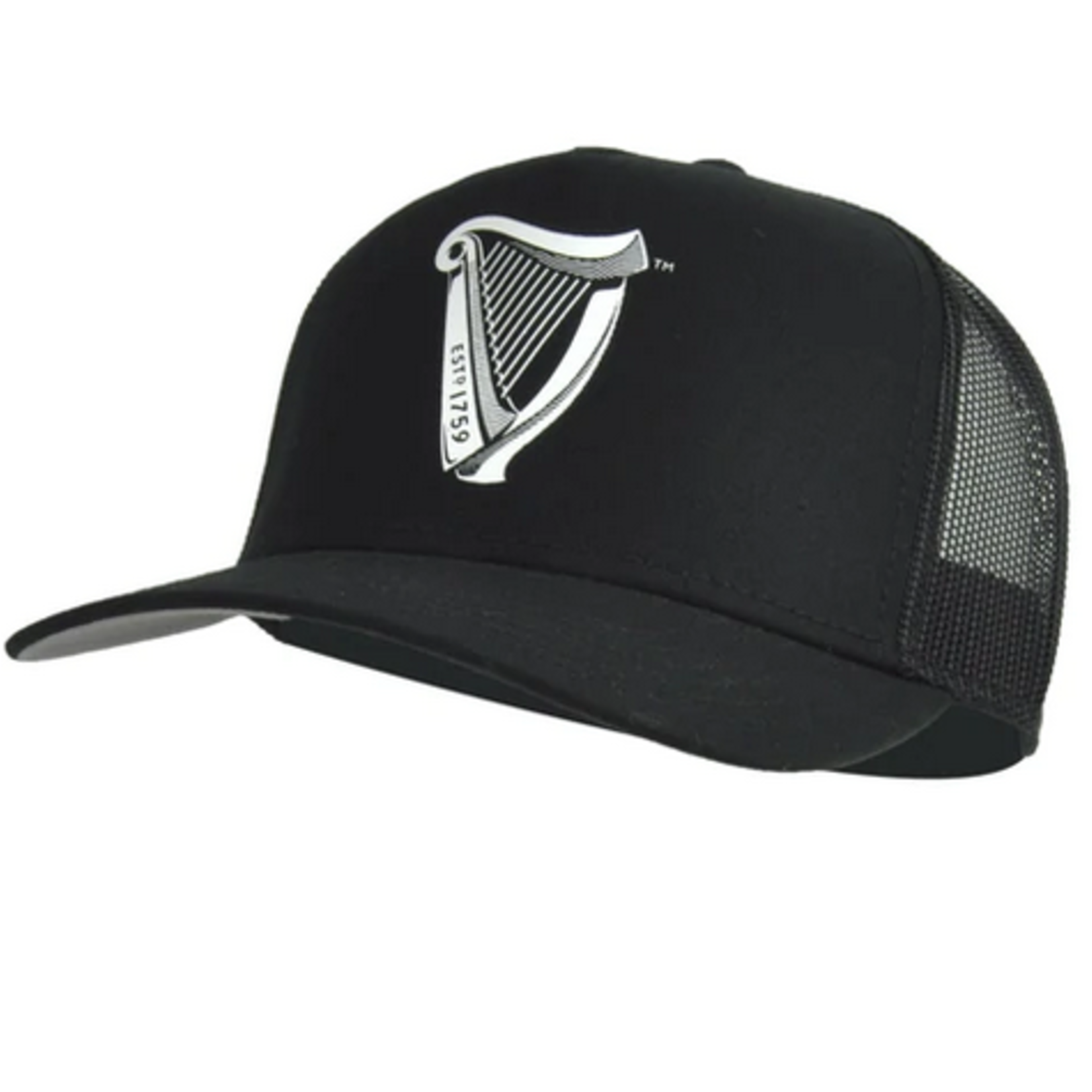 CAPS & HATS GUINNESS PREMIUM B&W TRUCKER CAP