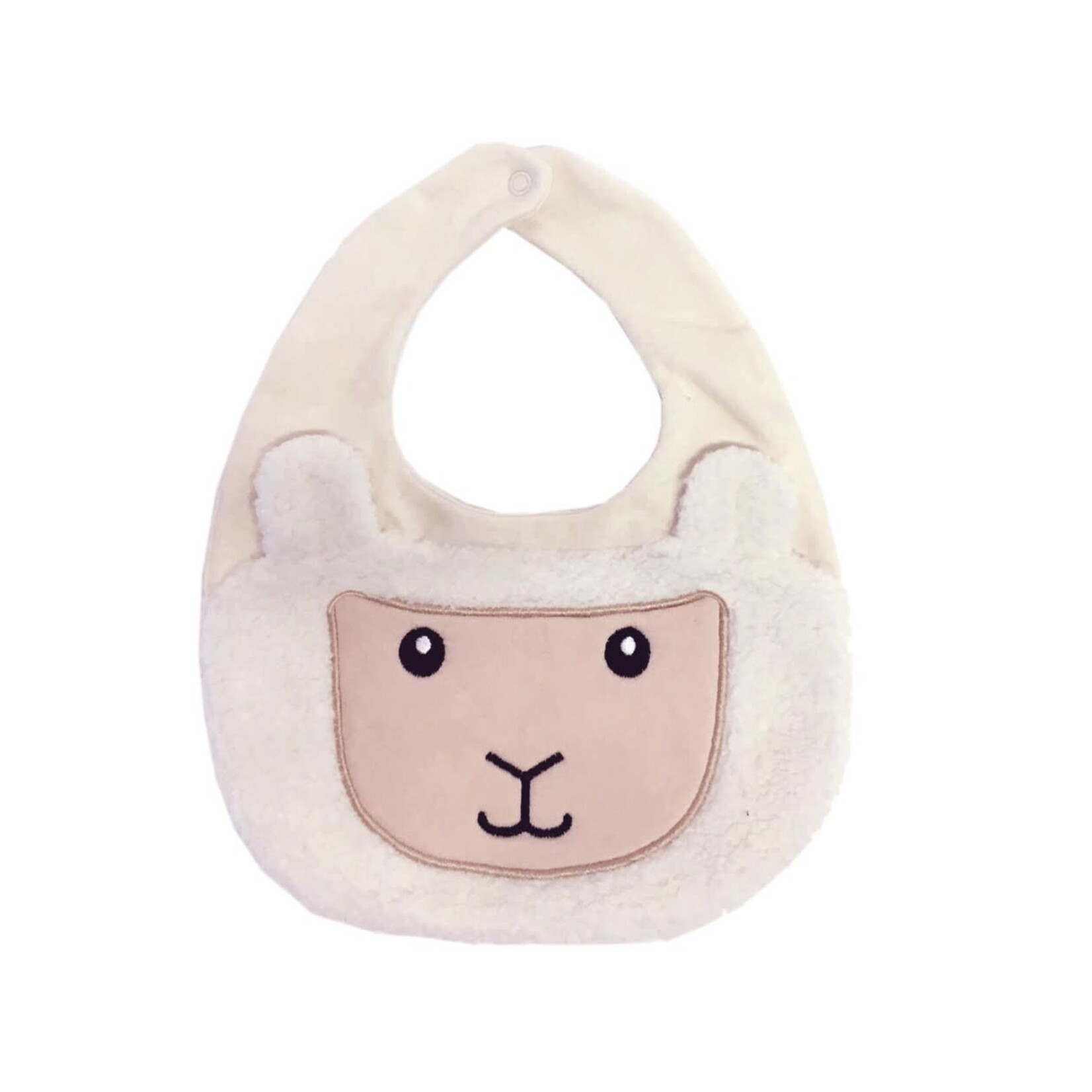 BABY ACCESSORIES CREAM SHEEP BABY BIB