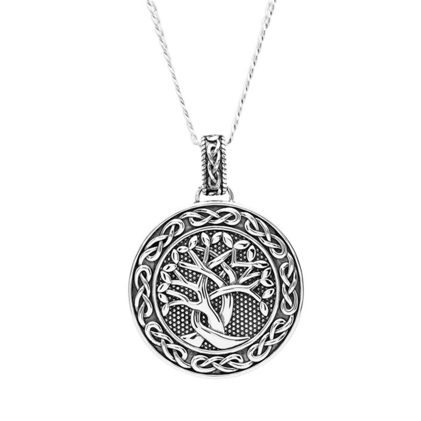 PENDANTS & NECKLACES SHANORE STERLING GENTS TREE of LIFE PENDANT- Earth Collection