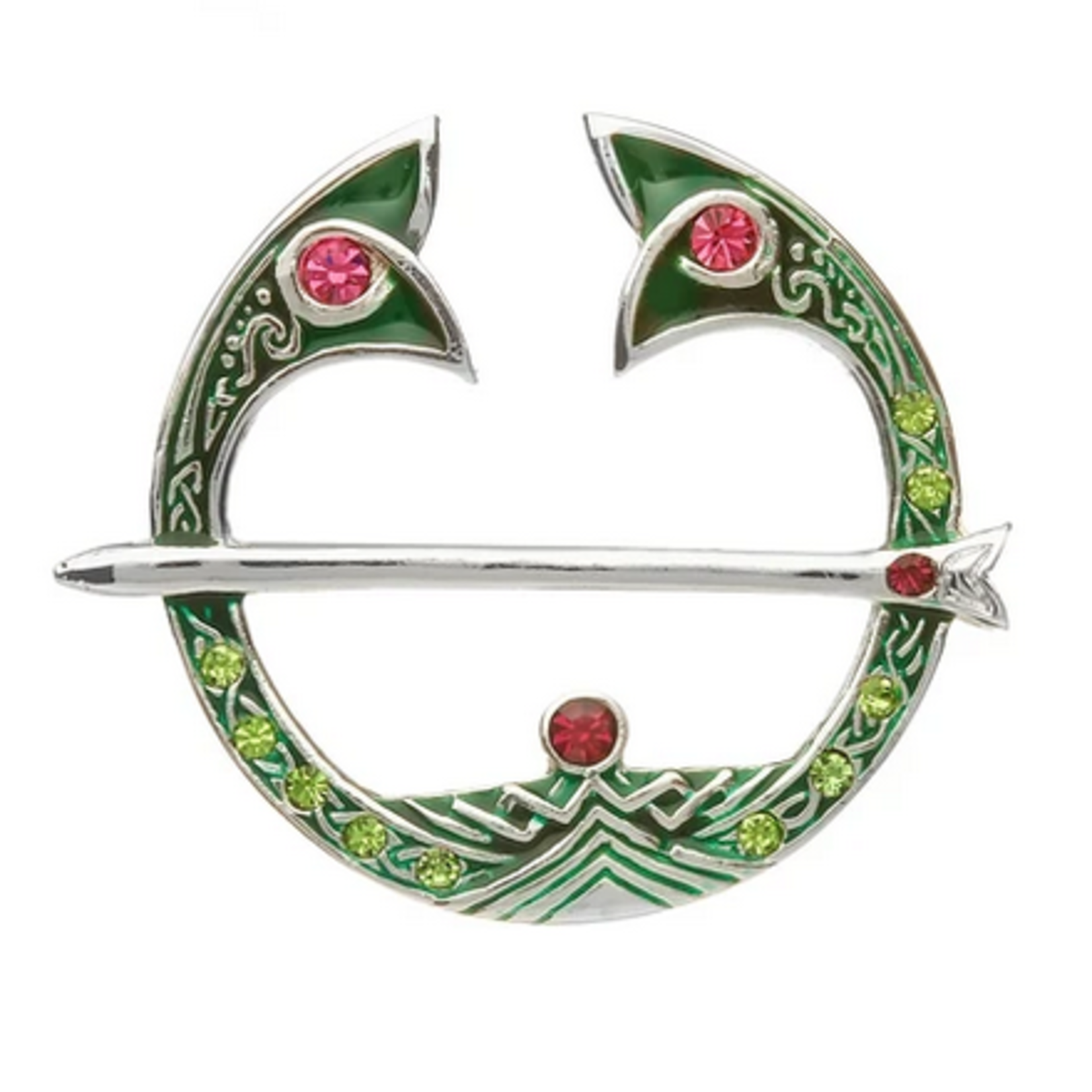 PINS & BROOCHES WOODS - IRISH DANCE TARA BROOCH - STYLE 3