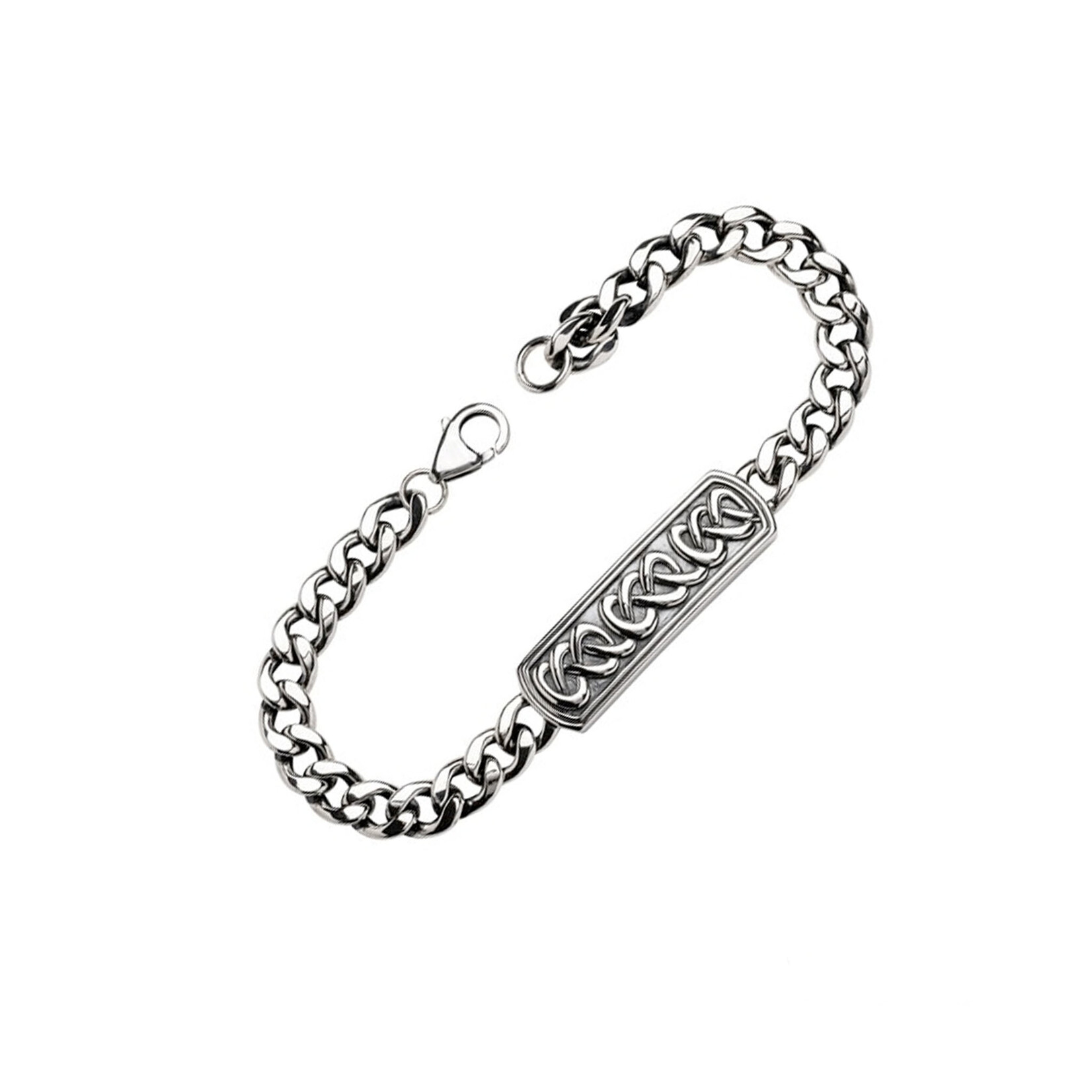 BRACELETS & BANGLES SHANORE STERLING GENTS CELTIC BRACELET - Earth Collection 8.5"