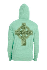 SWEATSHIRTS CELTIC CROSS LIGHT-WEIGHT ZIP-UP HOODIE