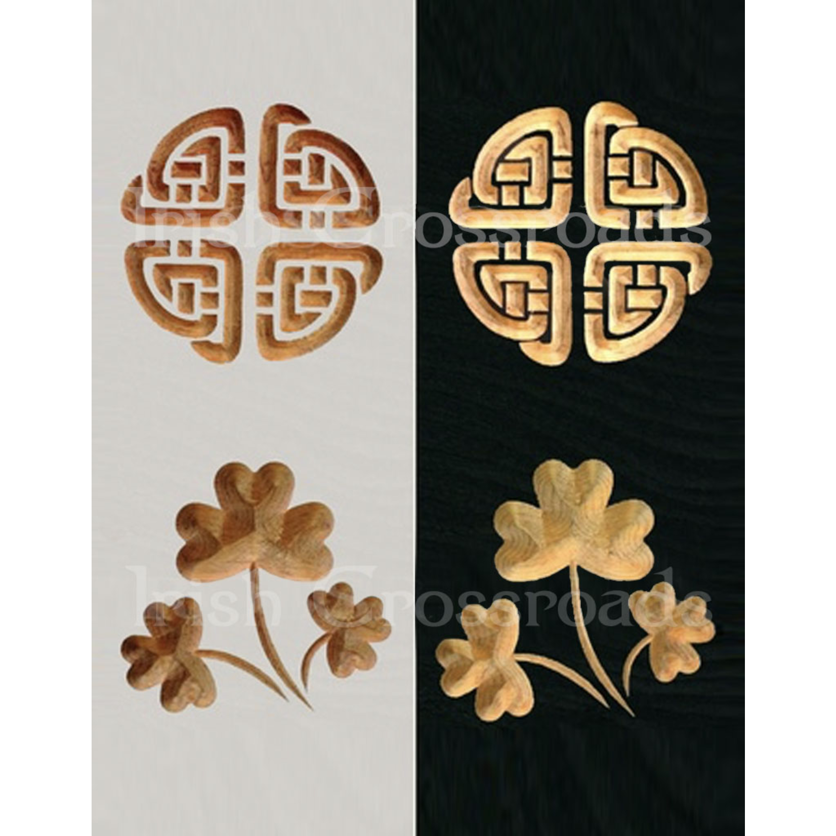 PLAQUES, SIGNS & POSTERS "LONG ISLAND IRISH" CARVED WOOD SIGN