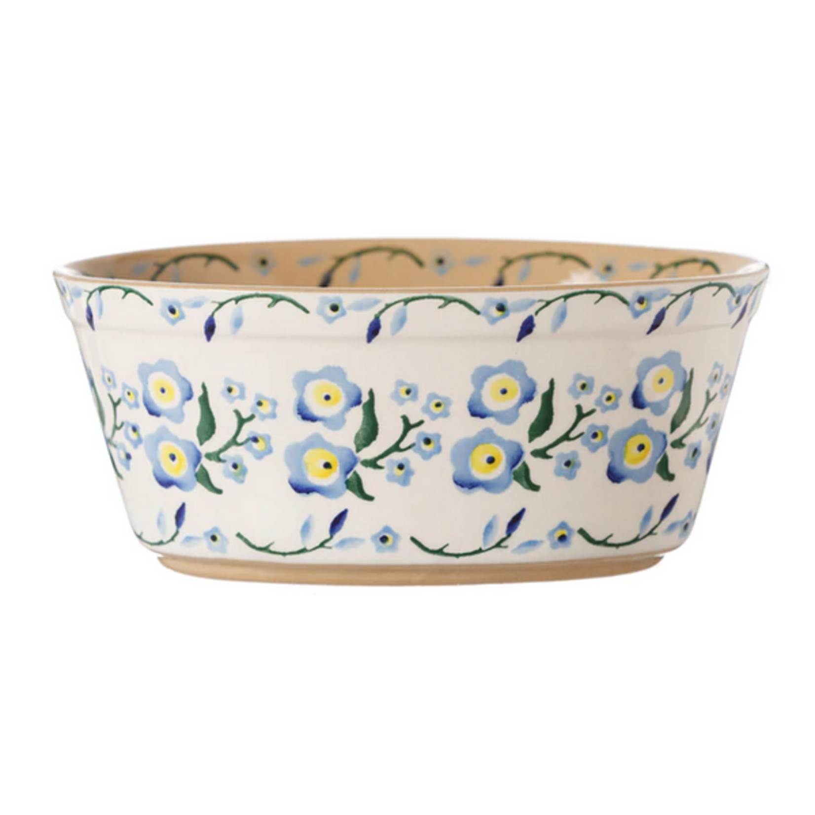 KITCHEN & ACCESSORIES NICHOLAS MOSSE SMALL OVAL PIE DISH - Forget Me Not