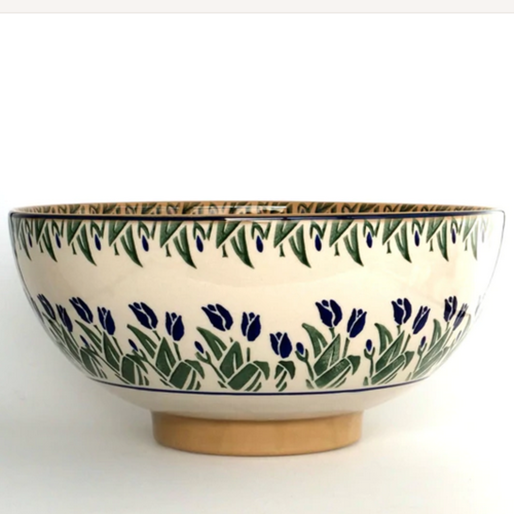 KITCHEN & ACCESSORIES NICHOLAS MOSSE LARGE SALAD BOWL - Blue Blooms