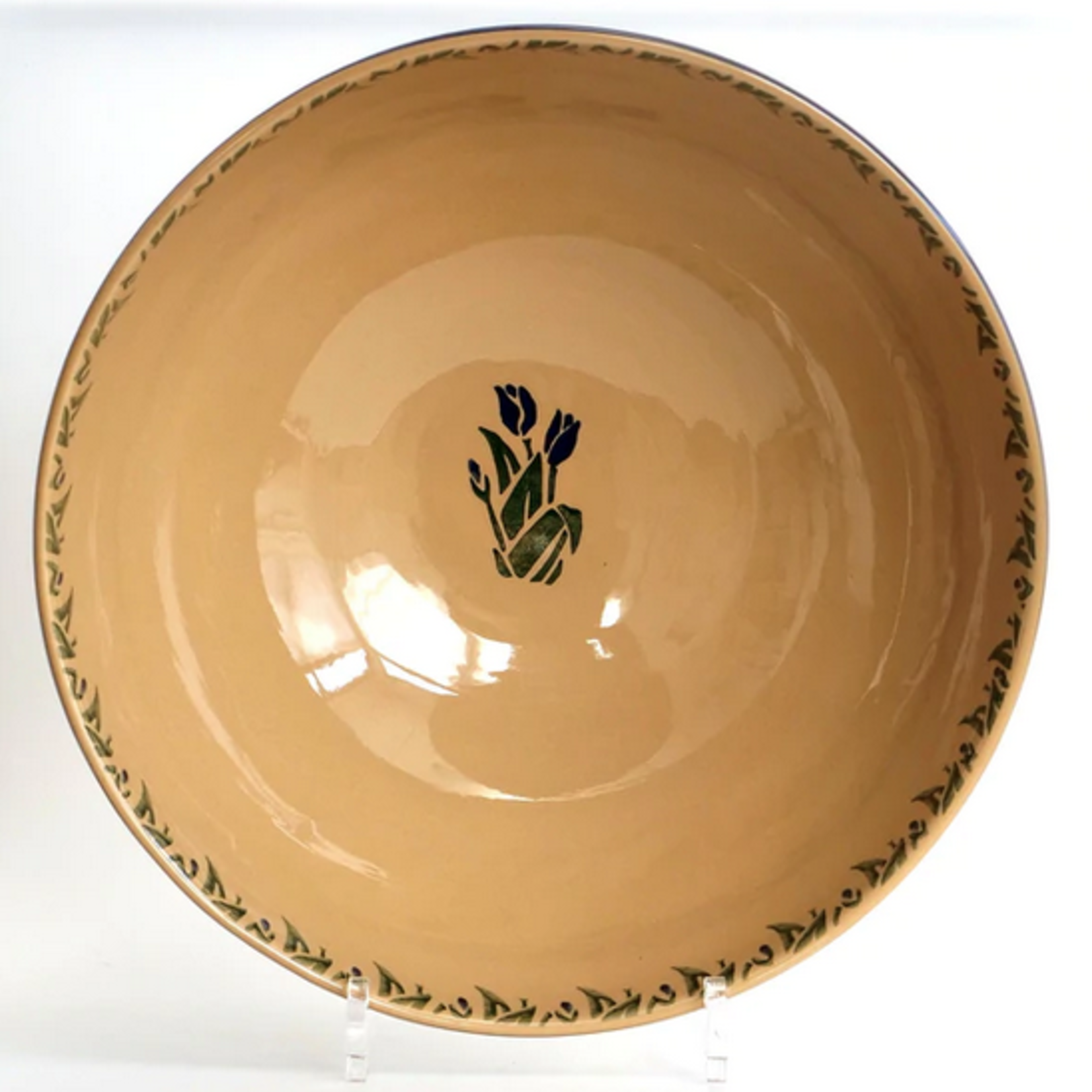 KITCHEN & ACCESSORIES NICHOLAS MOSSE LARGE SALAD BOWL - Blue Blooms