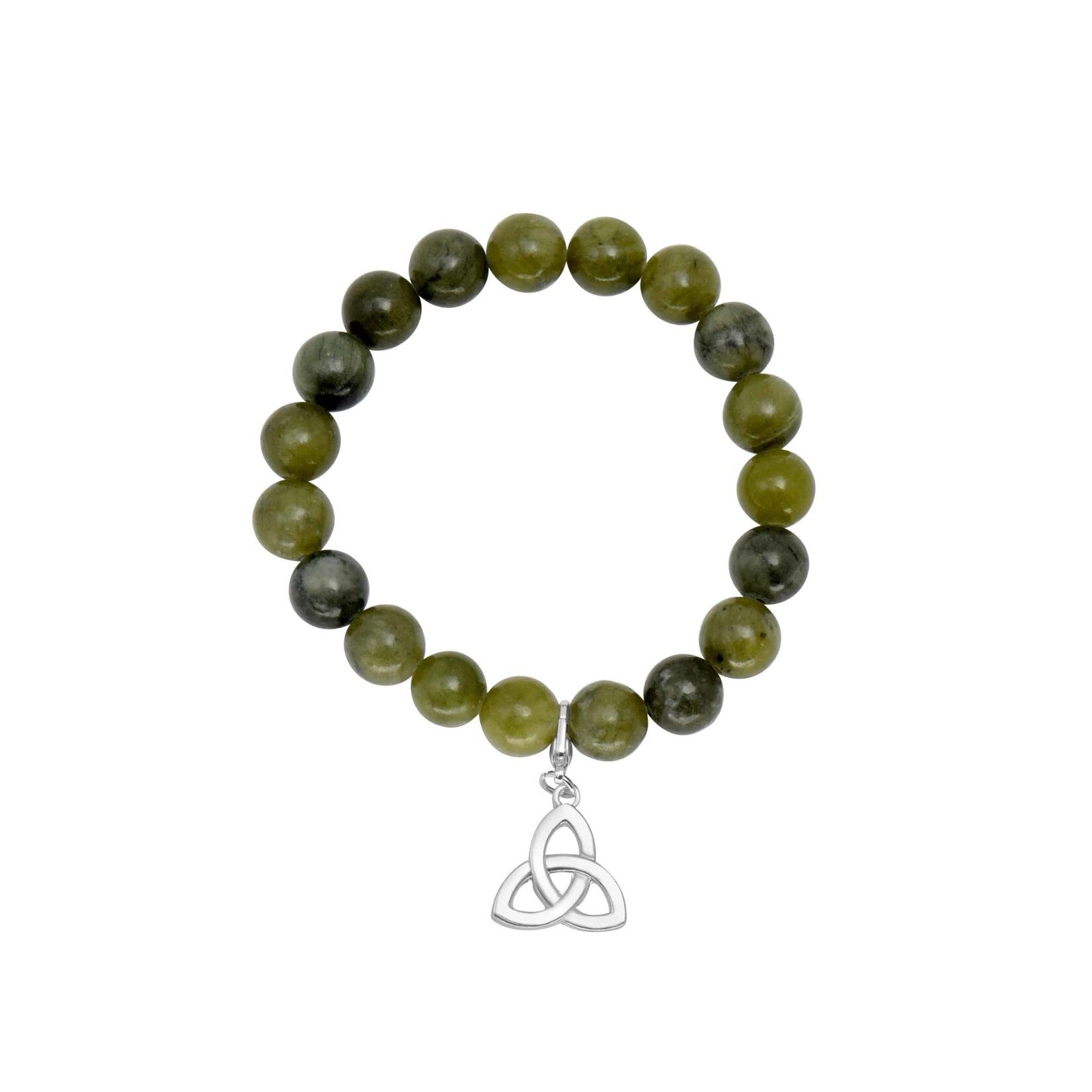 BRACELETS & BANGLES CONNEMARA BEAD STRETCH BRACELET - Trinity Knot