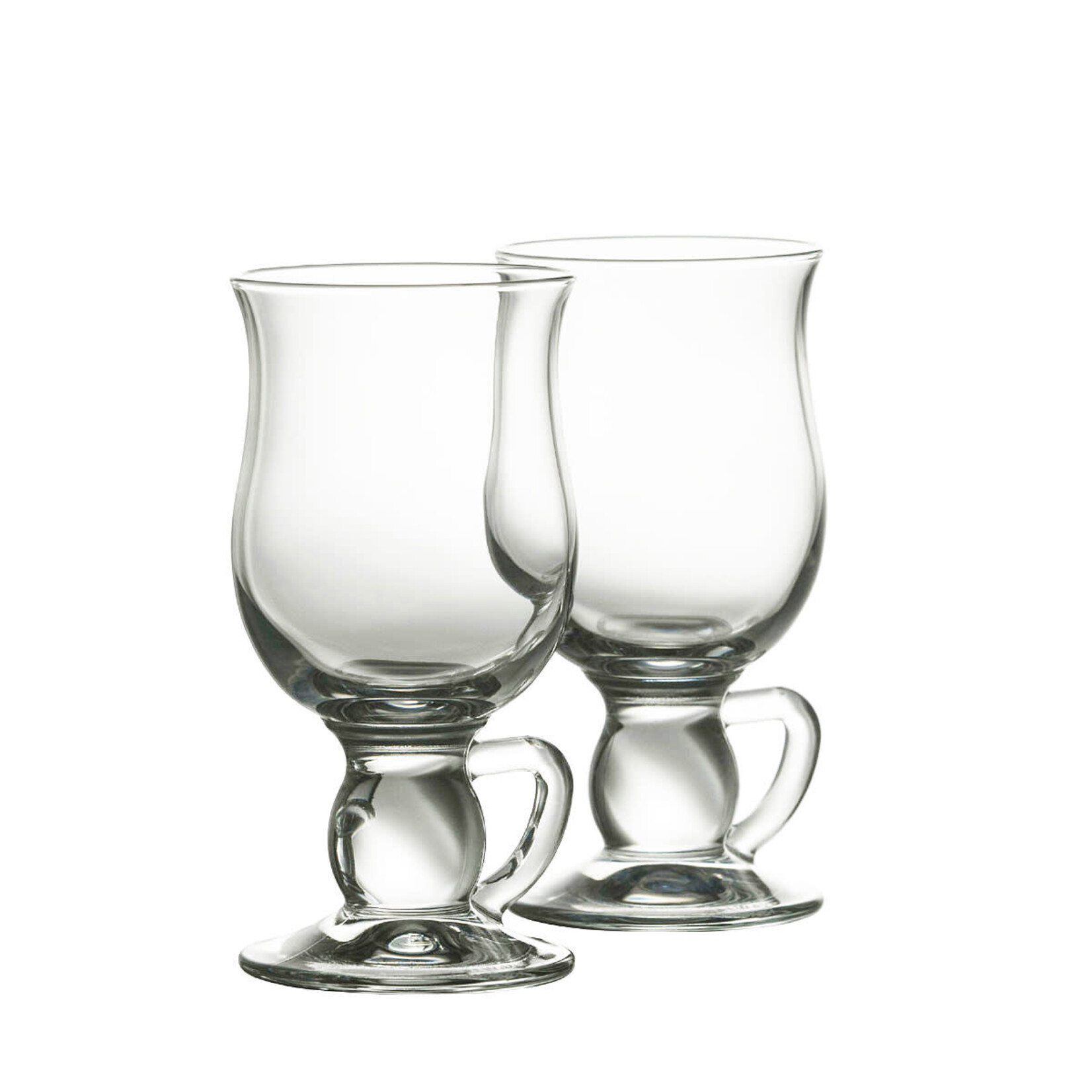BARWARE GALWAY CRYSTAL IRISH COFFEE GLASSES (2)