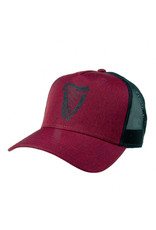 CAPS & HATS GUINNESS PREMIUM BLK & RED TRUCKER CAP