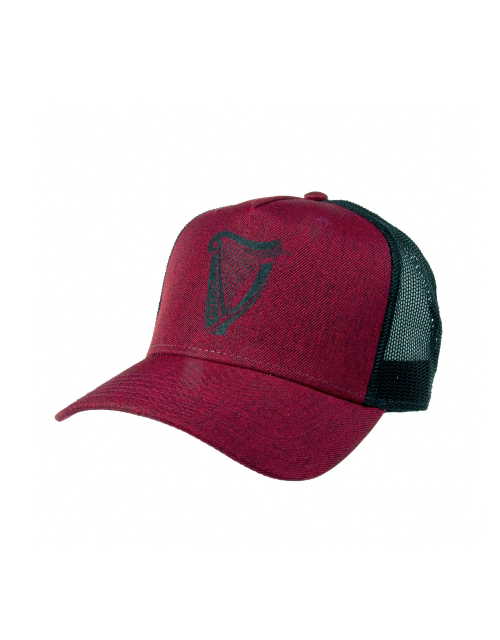 CAPS & HATS GUINNESS PREMIUM BLK & RED TRUCKER CAP