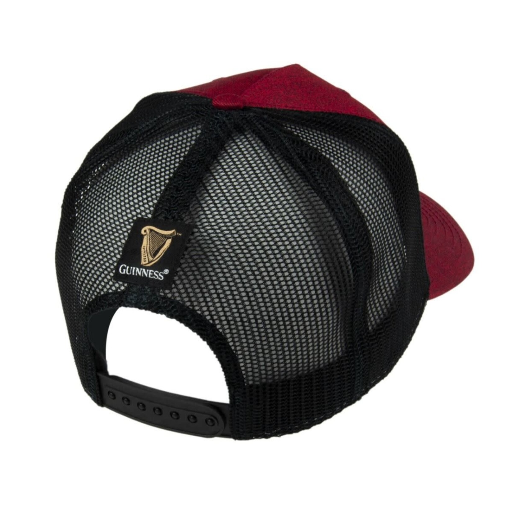 CAPS & HATS GUINNESS PREMIUM BLK & RED TRUCKER CAP