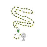 ROSARIES & JEWELRY CONNEMARA OVAL BEAD CELTIC ROSARY