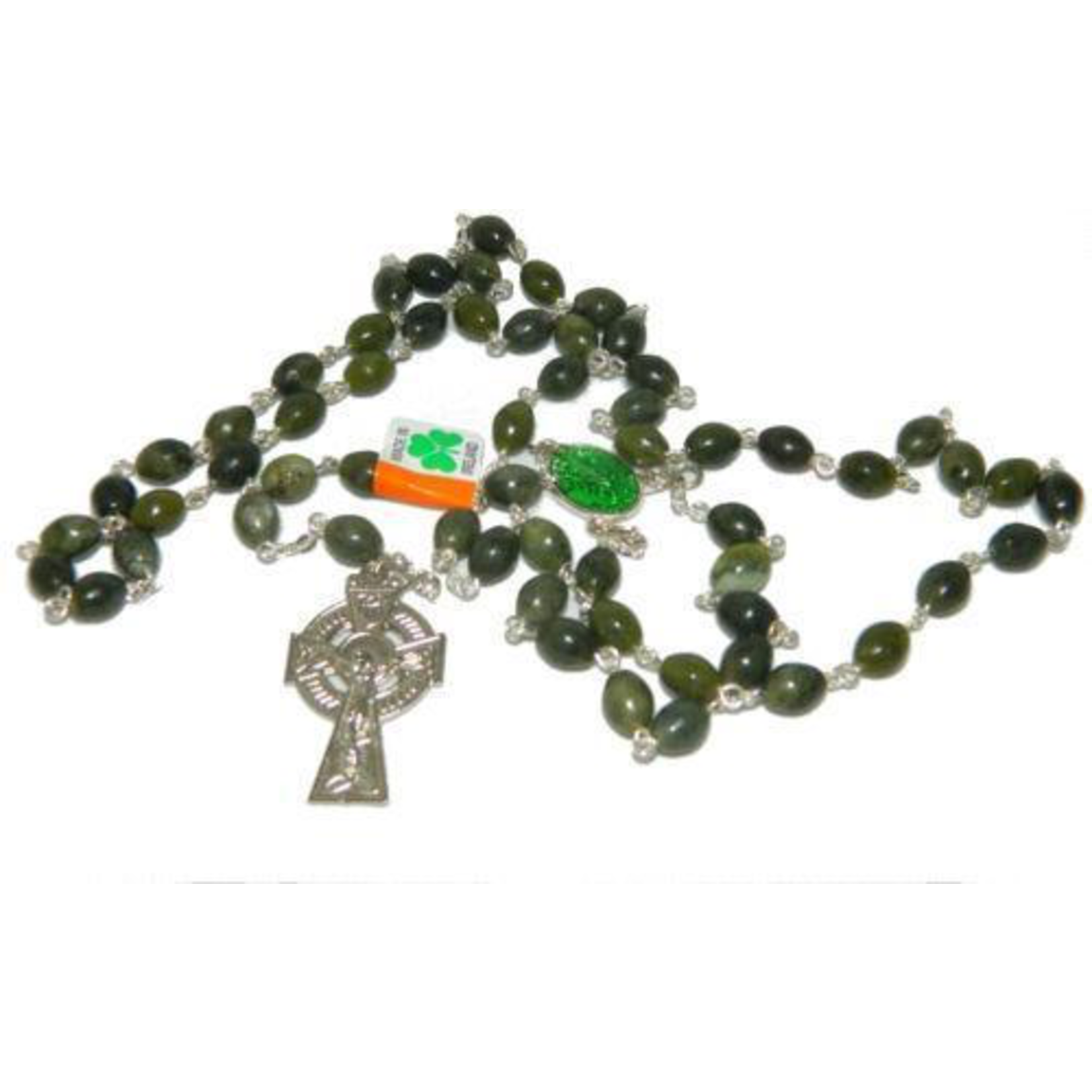 ROSARIES & JEWELRY CONNEMARA OVAL BEAD CELTIC ROSARY