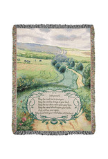 TAPESTRIES, THROWS, ETC. “IRISH PROVERB” BLESSING THROW