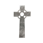 CROSSES MULLINGAR PEWTER CELTIC WALL CROSS