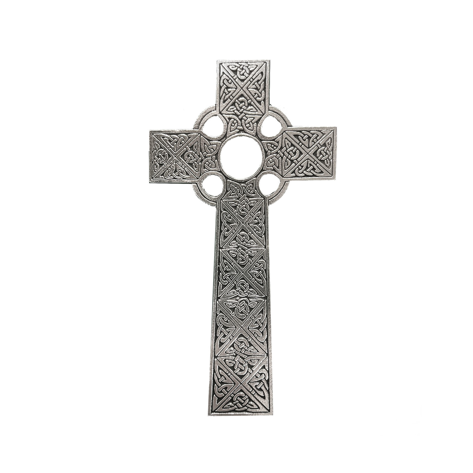 CROSSES MULLINGAR PEWTER CELTIC WALL CROSS