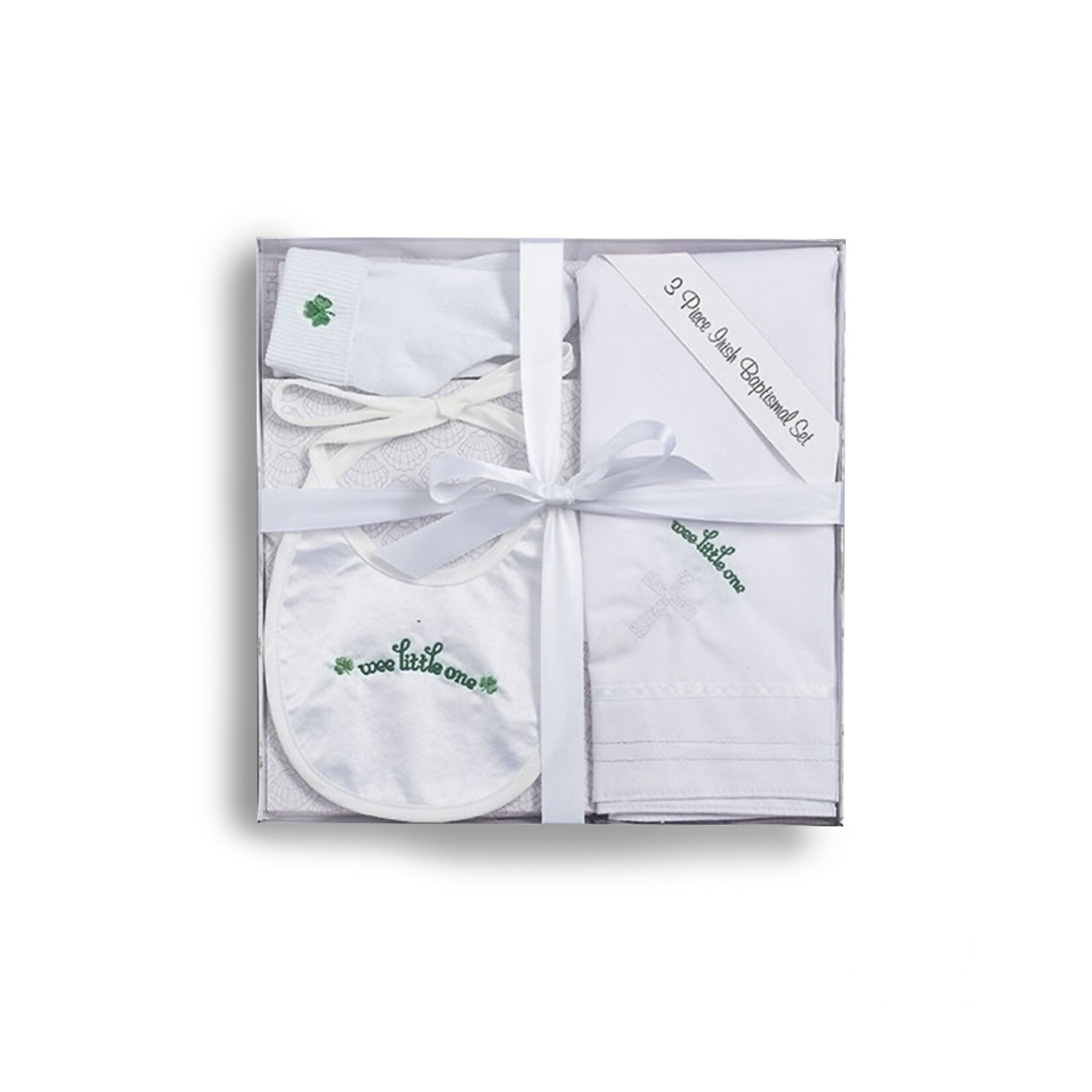 BABY RELIGIOUS IRISH BAPTISM GIFT BOX - 3 Piece Set