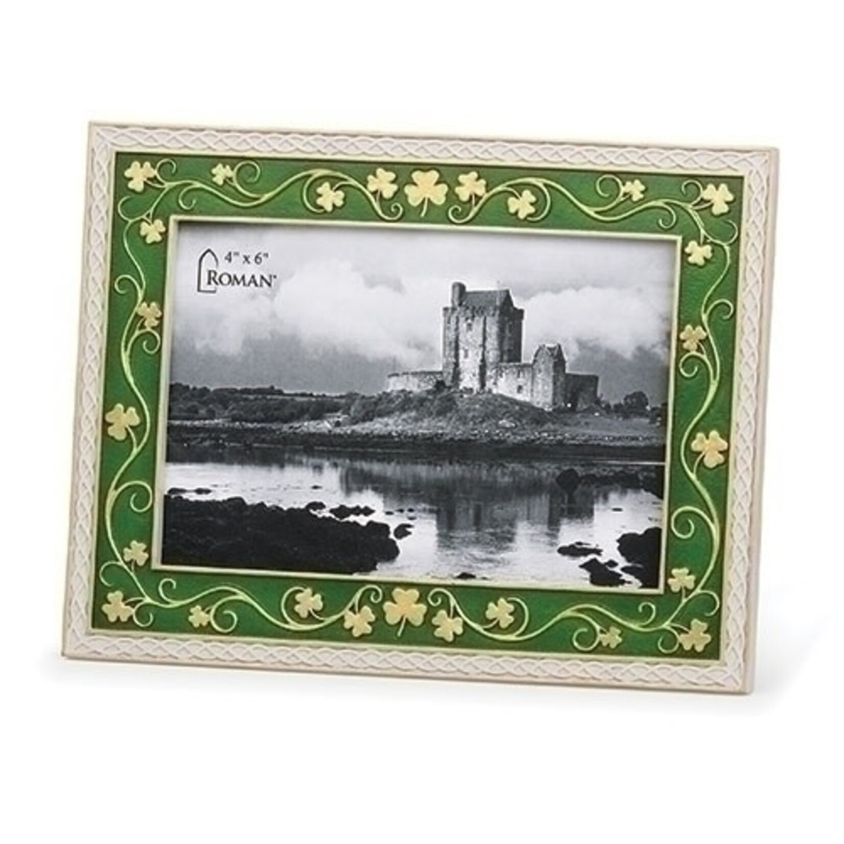 FRAME IRISH GREEN SHAMROCK FRAME - 4X6
