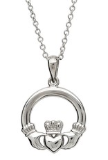 PENDANTS & NECKLACES SHANORE STERLING CLADDAGH PENDANT - Small