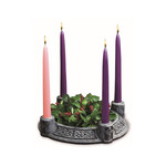 RELIGIOUS CELTIC KNOTS ADVENT WREATH
