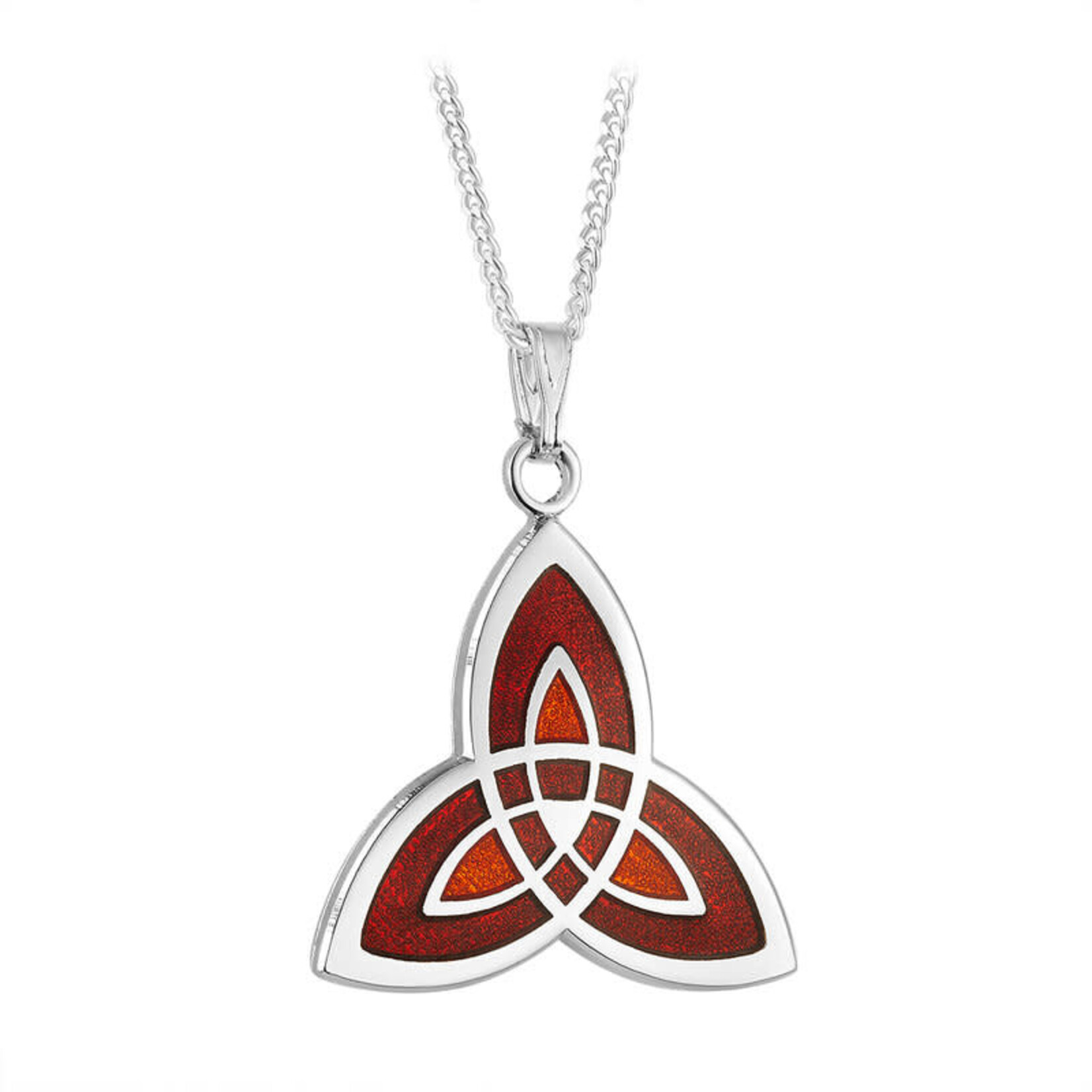 PENDANTS & NECKLACES SOLVAR BOOK of KELLS RED TRINITY PENDANT