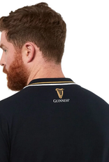 SPORTSWEAR GUINNESS BLACK PIQUE POLO SHIRT