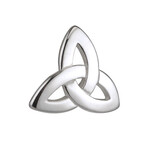 MENS JEWELRY SOLVAR STERLING TRINITY TIE TACK
