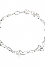 BRACELETS & BANGLES SOLVAR STERLING TRINITY LINK BRACELET