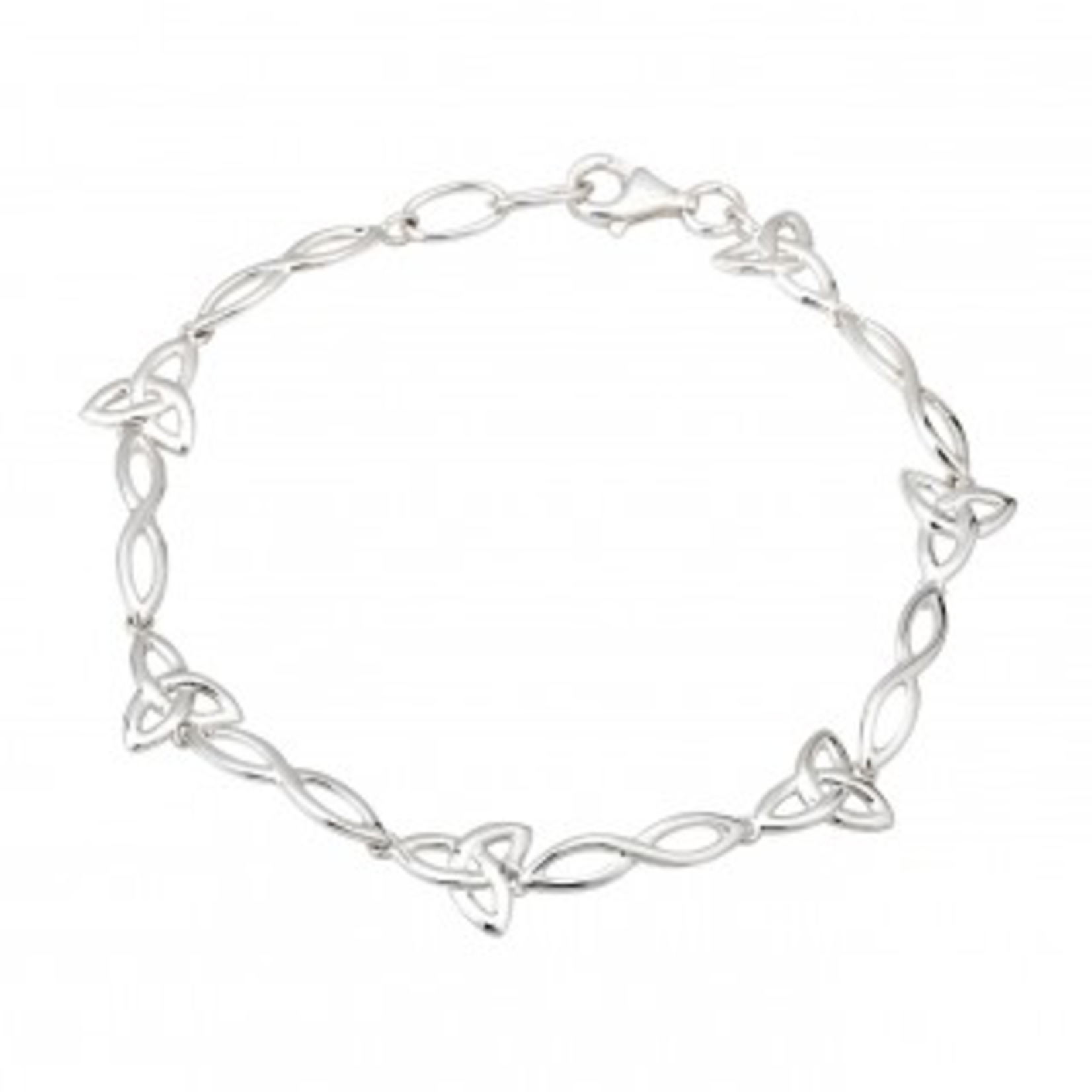 BRACELETS & BANGLES SOLVAR STERLING TRINITY LINK BRACELET