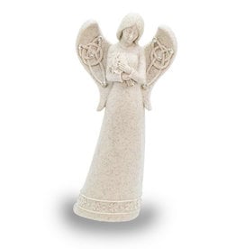 ANGELS CELTIC ANGEL w SHAMROCK BOUQUET