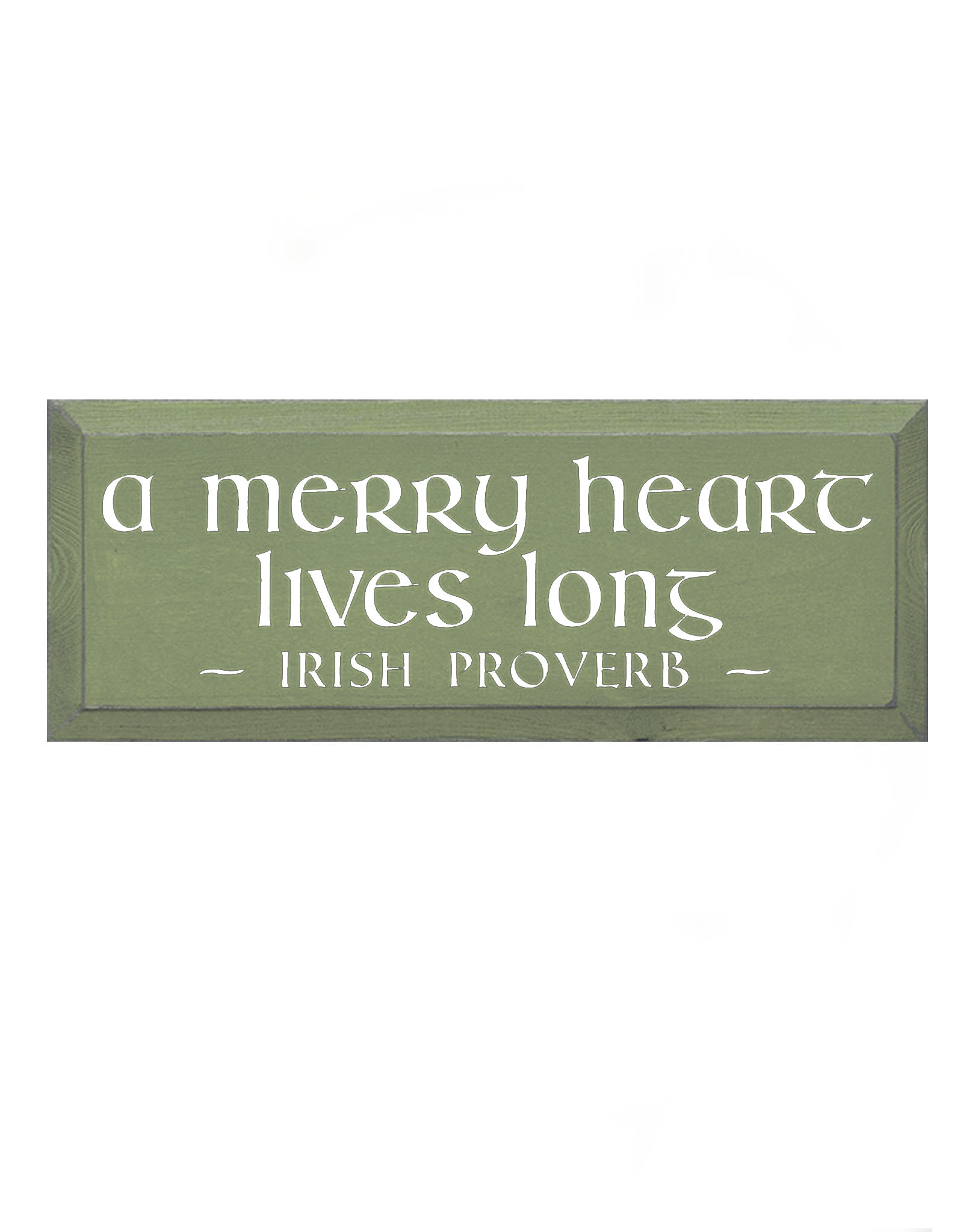 PLAQUES, SIGNS & POSTERS A MERRY HEART SIGN