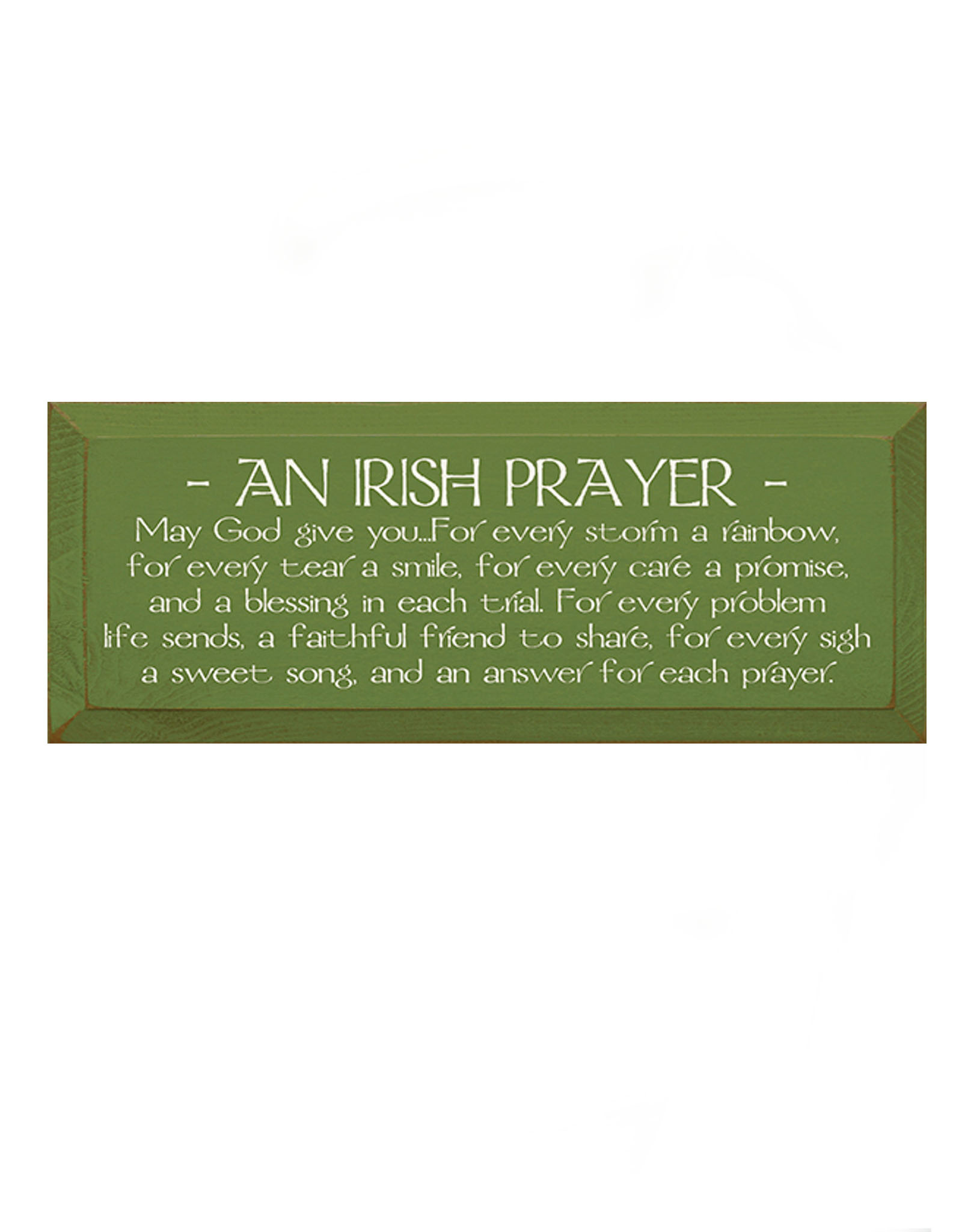 PLAQUES, SIGNS & POSTERS AN IRISH PRAYER SIGN