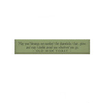PLAQUES, SIGNS & POSTERS MAY YOUR BLESSINGS OUTNUMBER... IRISH WOOD SIGN