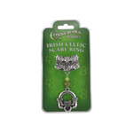 ACCESSORIES CONNEMARA MARBLE CLADDAGH SCARF RING