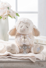 RELIGIOUS SERENITY LAMB PLUSH with CRIB MEDAL
