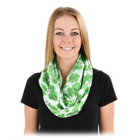 NOVELTY NOVELTY SHAM LOOP SCARF - White