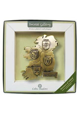 PLAQUES & GIFTS CELTIC BRONZE GALLERY WALL PLAQUE - Provinces of Ireland