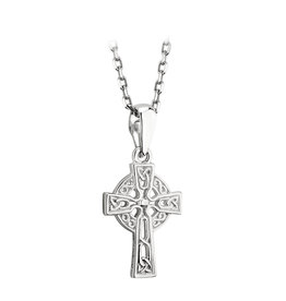 CELTIC CROSSES SOLVAR SILVER TINY FILAGREE CELTIC CROSS PENDANT