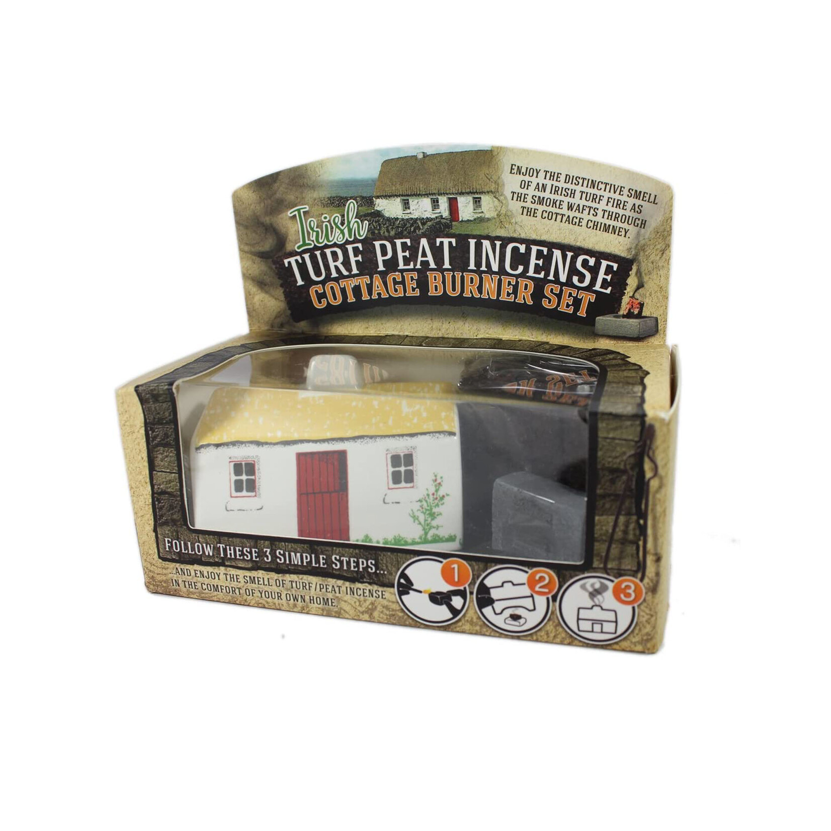 DECOR IRISH TURF - Ceramic Cottage Burner