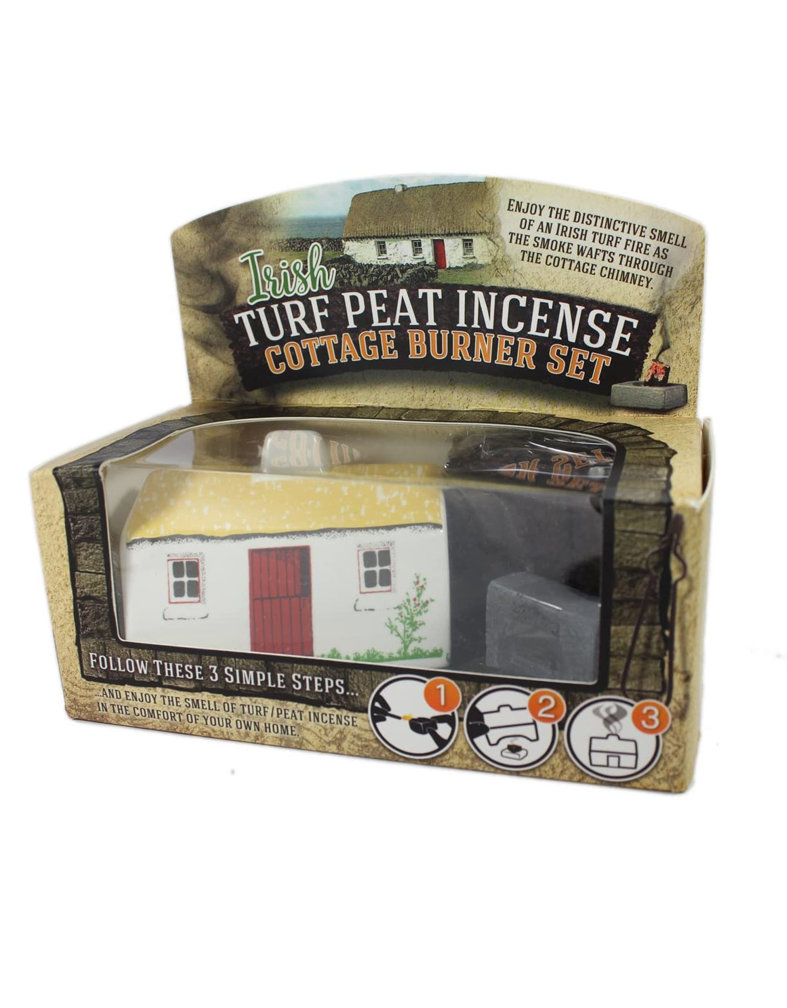 DECOR IRISH TURF - Ceramic Cottage Burner