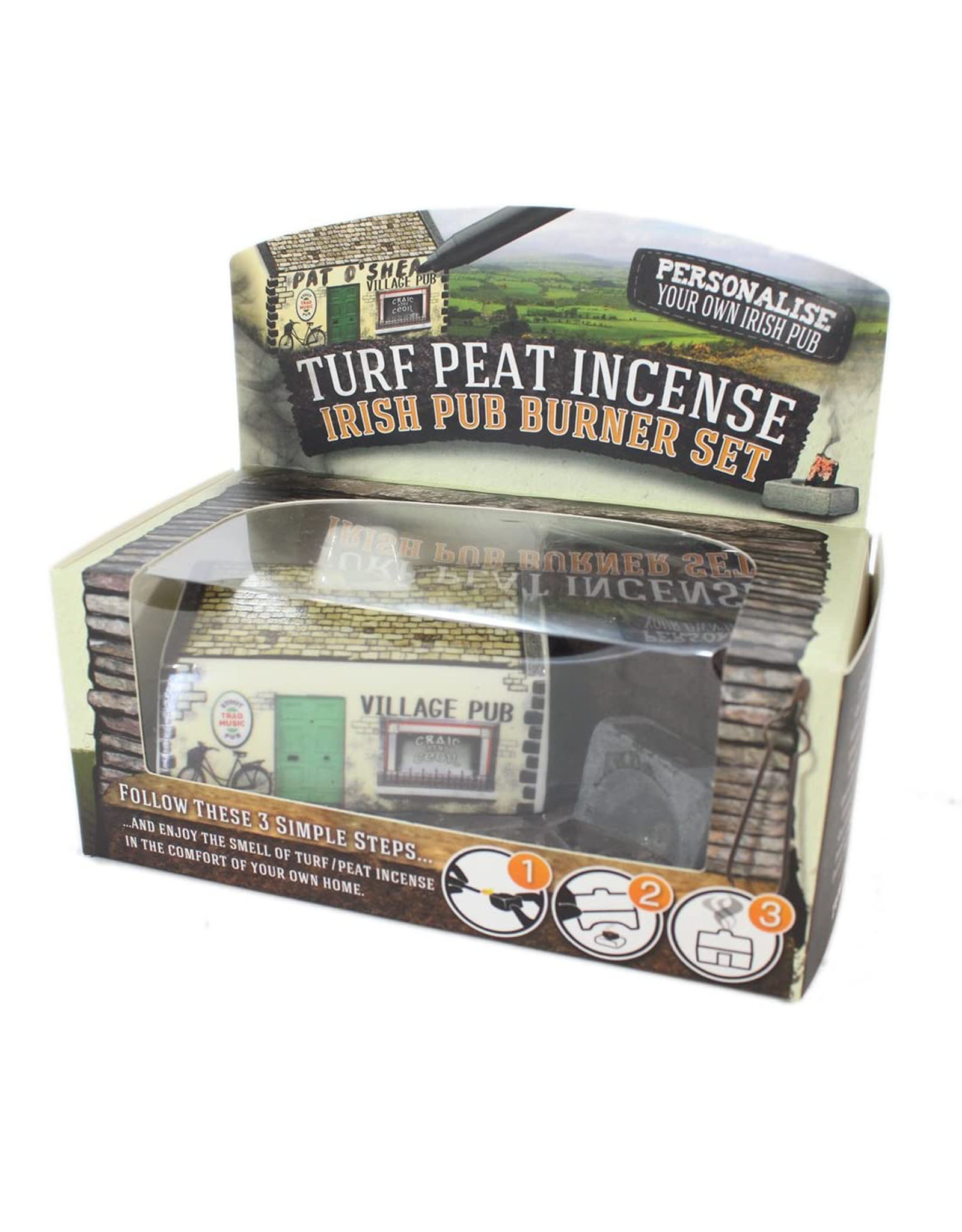 DECOR IRISH TURF - Ceramic Pub Burner