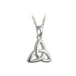 PENDANTS & NECKLACES SOLVAR ‘LITTLE FAILTE’ STERLING TRINITY PENDANT