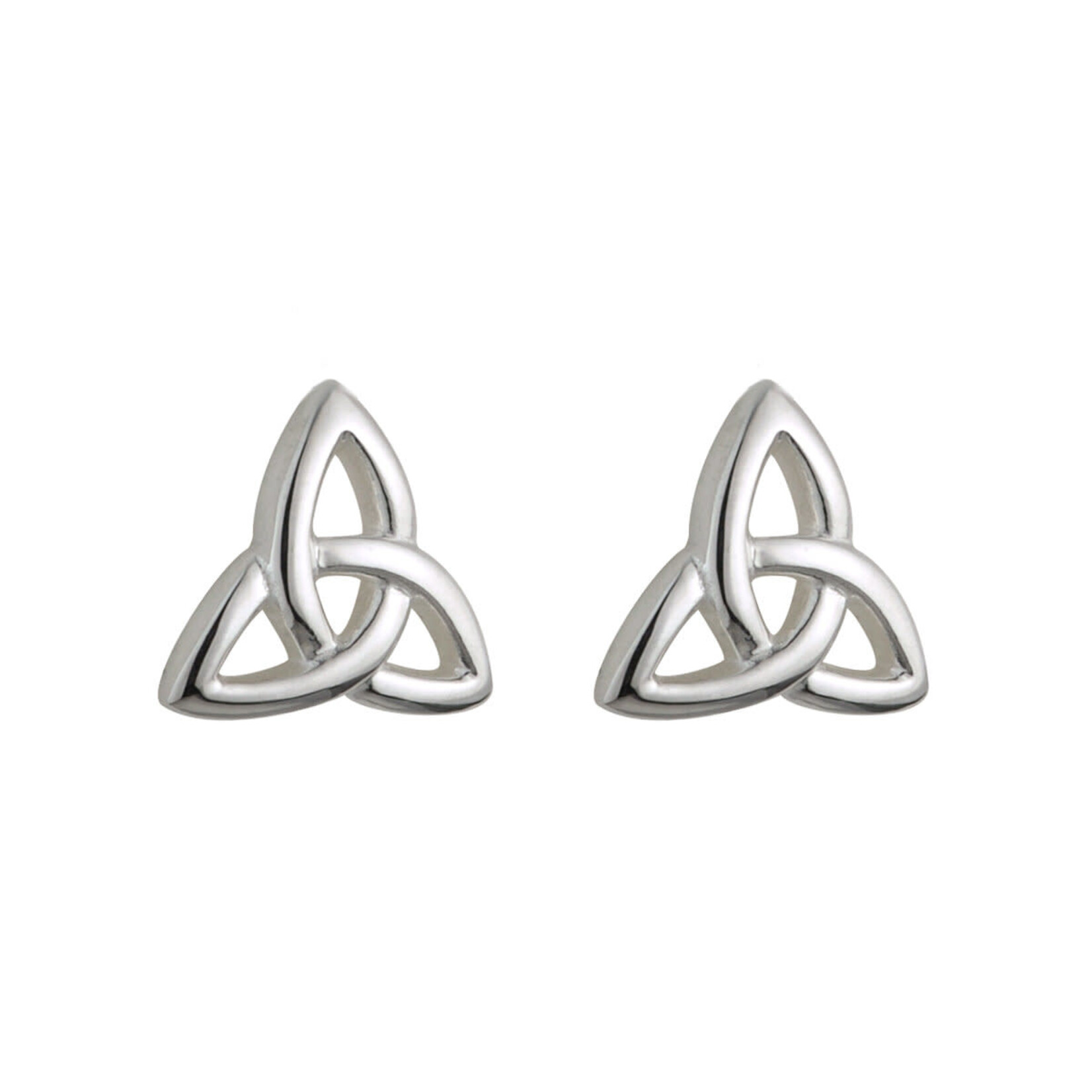 EARRINGS SOLVAR ‘LITTLE FAILTE’ STERLING TRINITY EARRINGS
