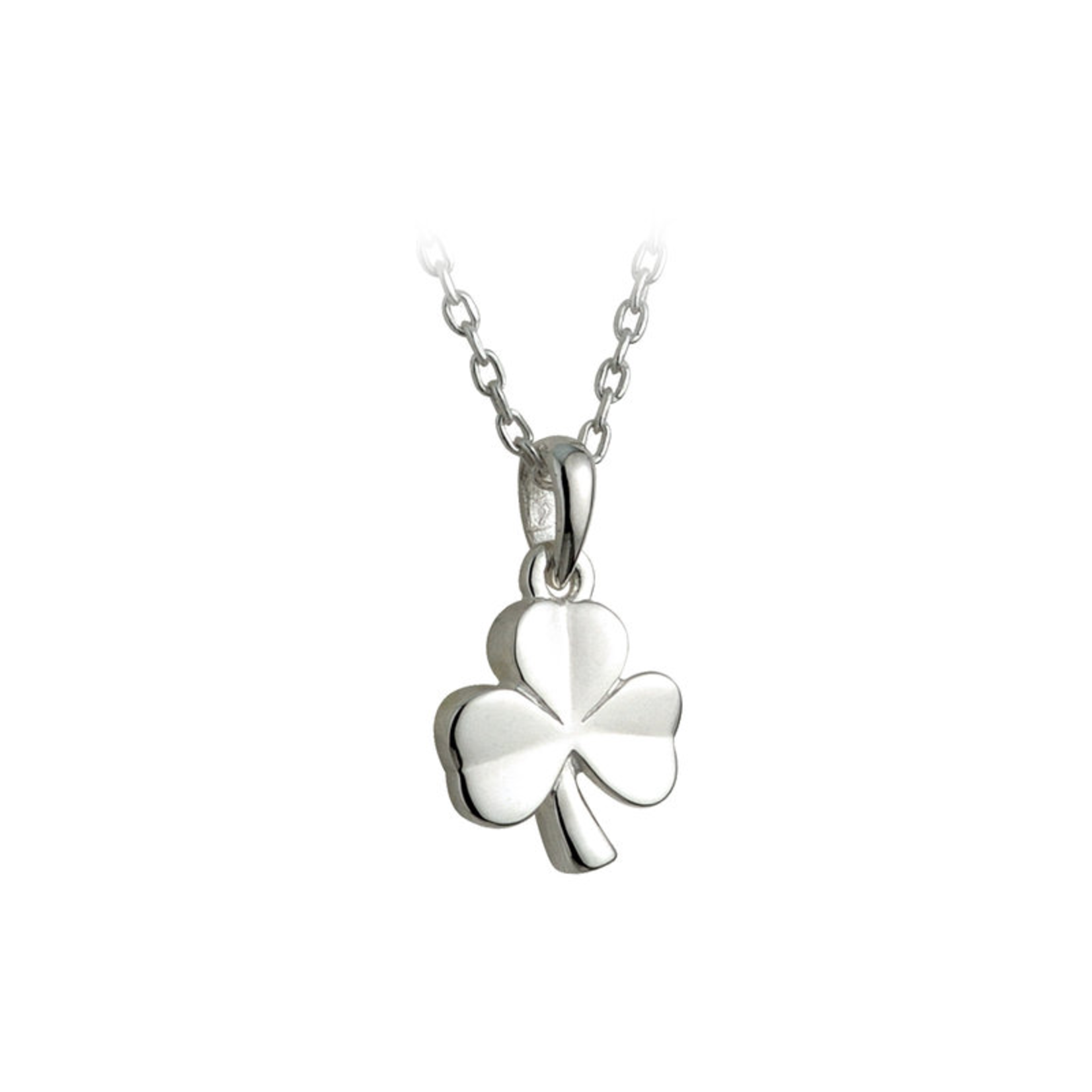 PENDANTS & NECKLACES SOLVAR ‘LITTLE FAILTE’ STERLING SHAMROCK PENDANT