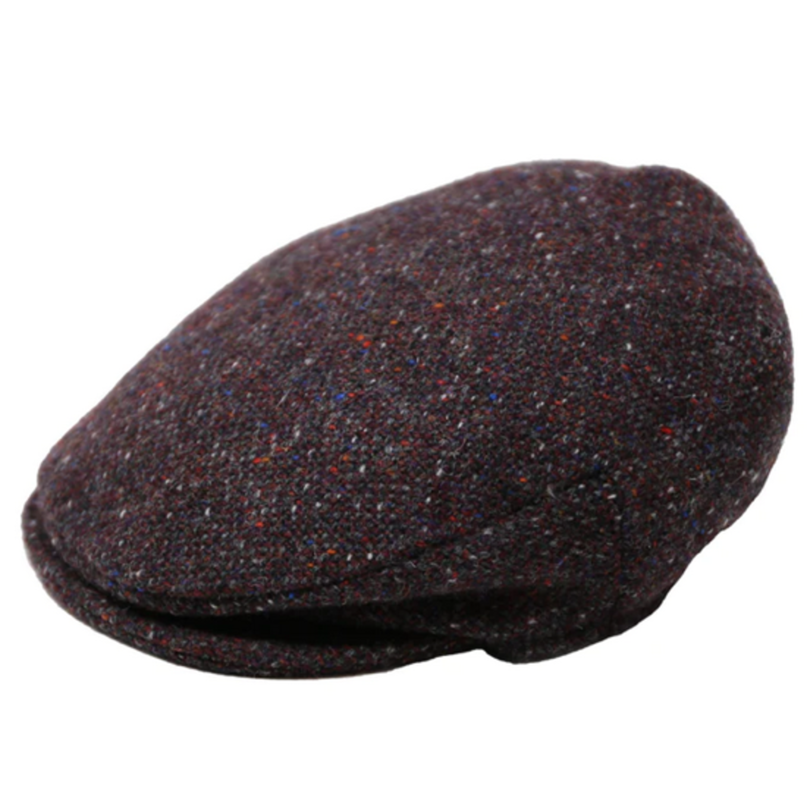 CAPS & HATS VINTAGE WOOL HANNA HAT - Maroon/Charcoal S&P