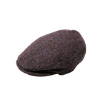 CAPS & HATS VINTAGE WOOL HANNA HAT - Maroon/Charcoal S&P