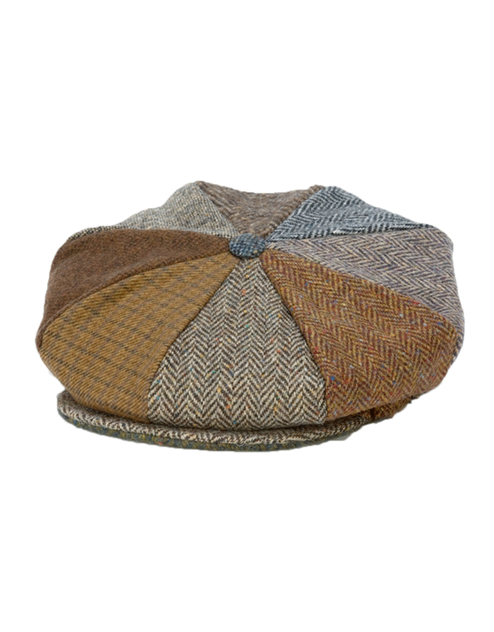 8-PIECE WOOL PATCHWORK HANNA HAT - Irish Crossroads
