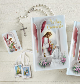 KIDS RELIGIOUS FIRST HOLY COMMUNION BOXED SET - Girl