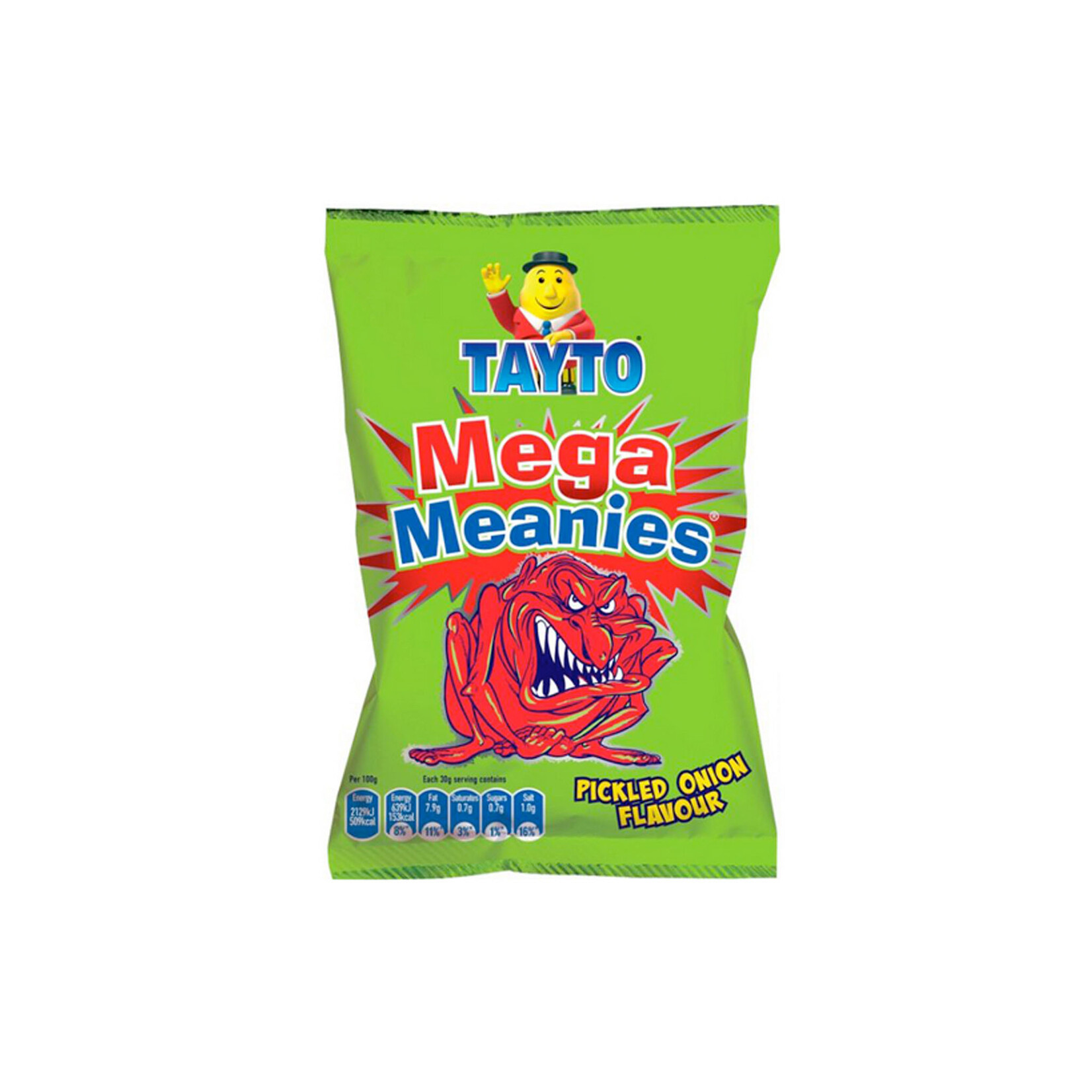 CRISPS / CHIPS TAYTO MEGA MEANIES - Pickled Onion (35g)