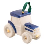 ORNAMENTS BELLEEK ORNAMENT - Blue Tractor